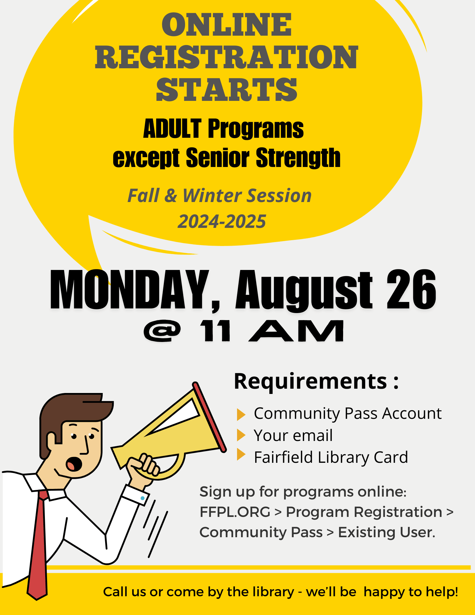 Online Registration starts (2)