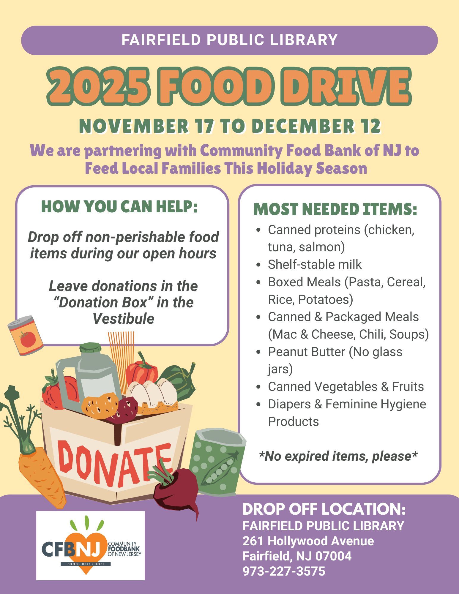 2025 Food Drive