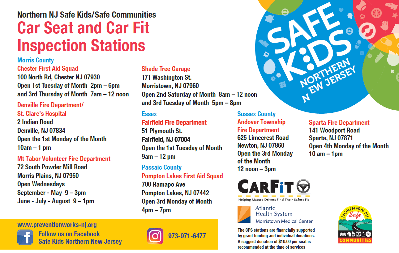 2023 Car Seat Inspection Stations